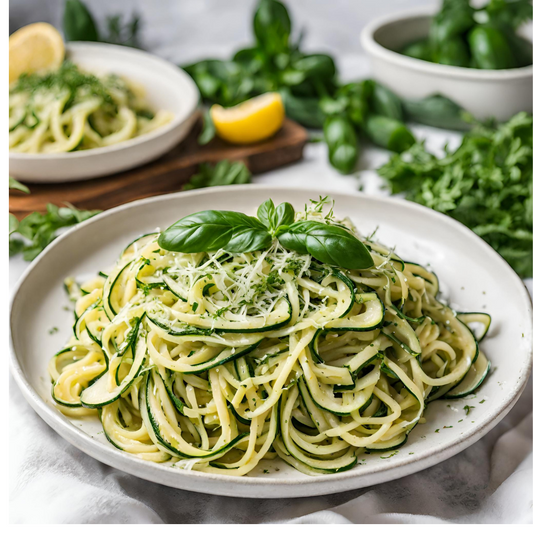 Low-Carb Zucchini Pasta