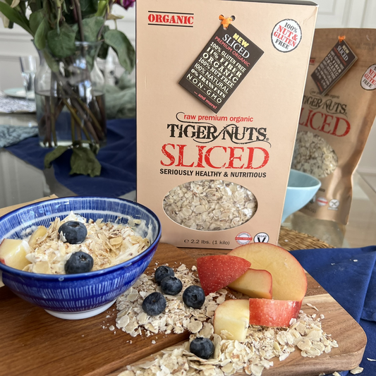Sliced Tiger Nuts in Kilo box (2.2lbs)