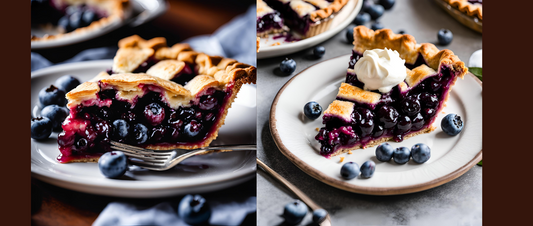 Blueberry Pie with Tiger Nuts Crust