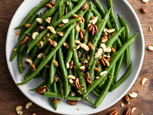 Video: Green Beans with Toasted Tiger Nuts