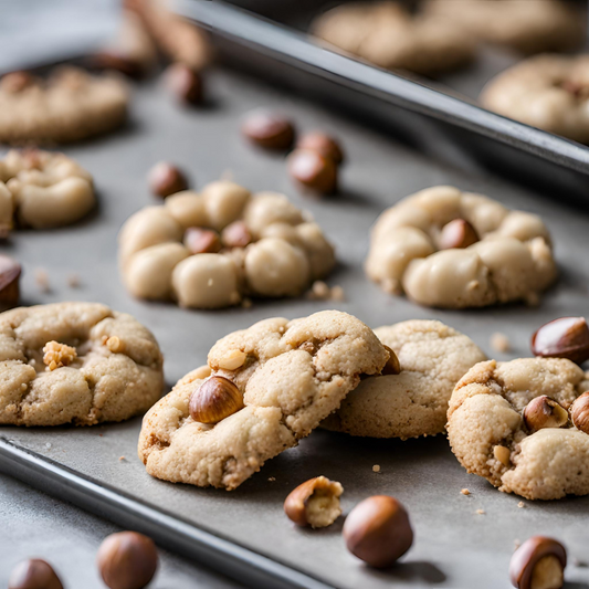Roasted Hazelnut Cookies with Tiger Nuts