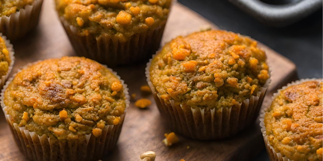 Turmeric Carrot Muffins