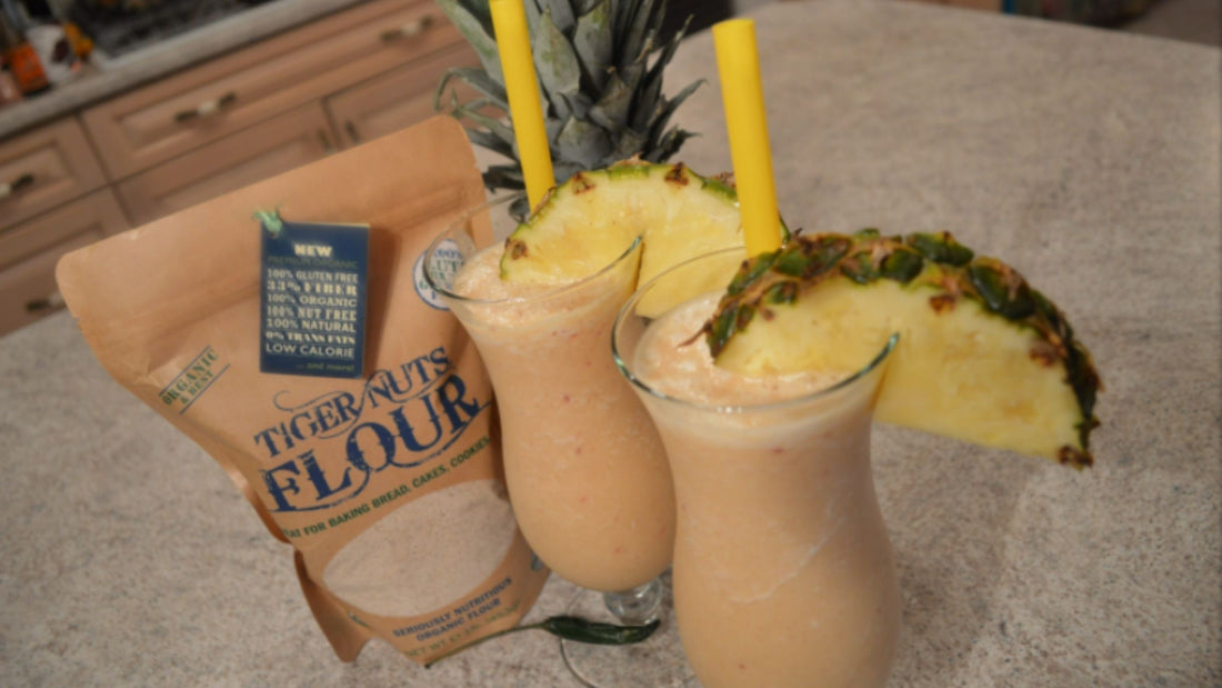 Pineapple Chili Tiger Nuts Smoothies