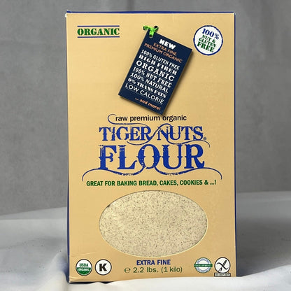 Tiger Nuts Flour in 1 Kilo box (2.2 lbs)