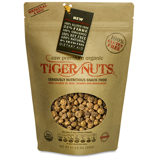 Raw Tiger Nuts | Tiger Nuts in 12 Oz Bags | Tiger Nuts USA